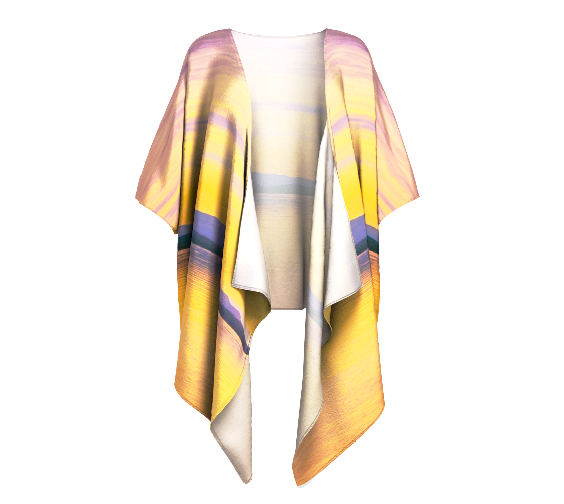 Magic Morning Draped Kimono by Van Isle Goddess of Vancouver Island