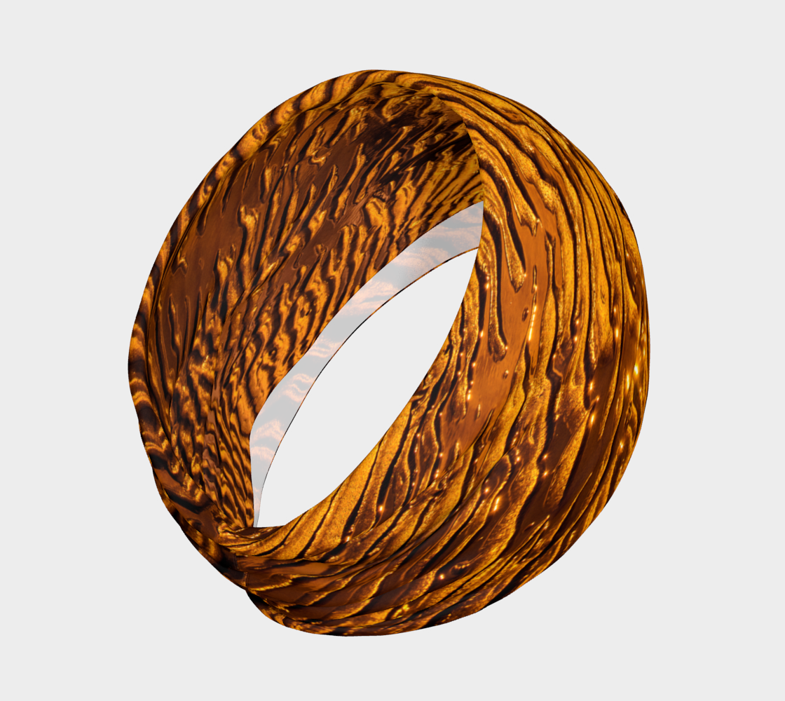 Golden Sand Headband by Roxy Hurtubise VanIsleGoddess.Com back