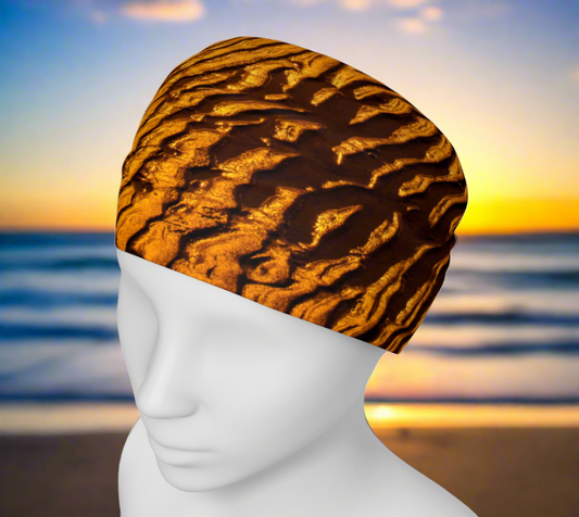 Golden Sand Headband by Roxy Hurtubise VanIsleGoddess.Com