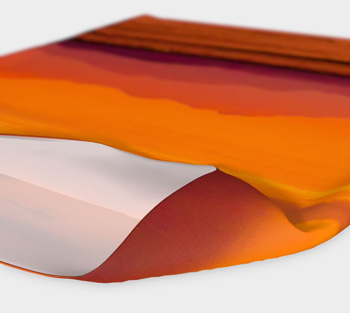 Saratoga Sunset Headband by Roxy Hurtubise VanIsleGoddess.Com flat