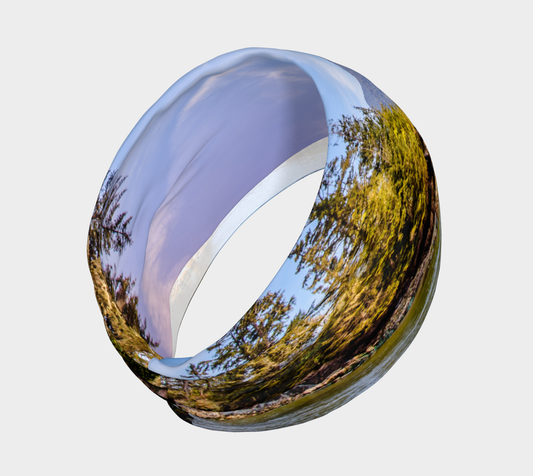 Tofino Inlet Headband by Roxy Hurtubise VanIsleGoddess.Com back