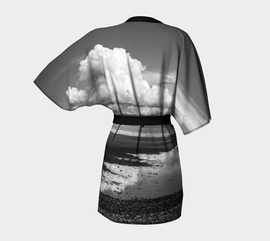Parksville Beach Kimono Robe Back