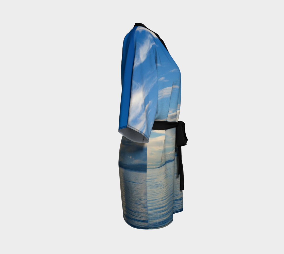 Qualicum Beach Kimono Robe Rightside