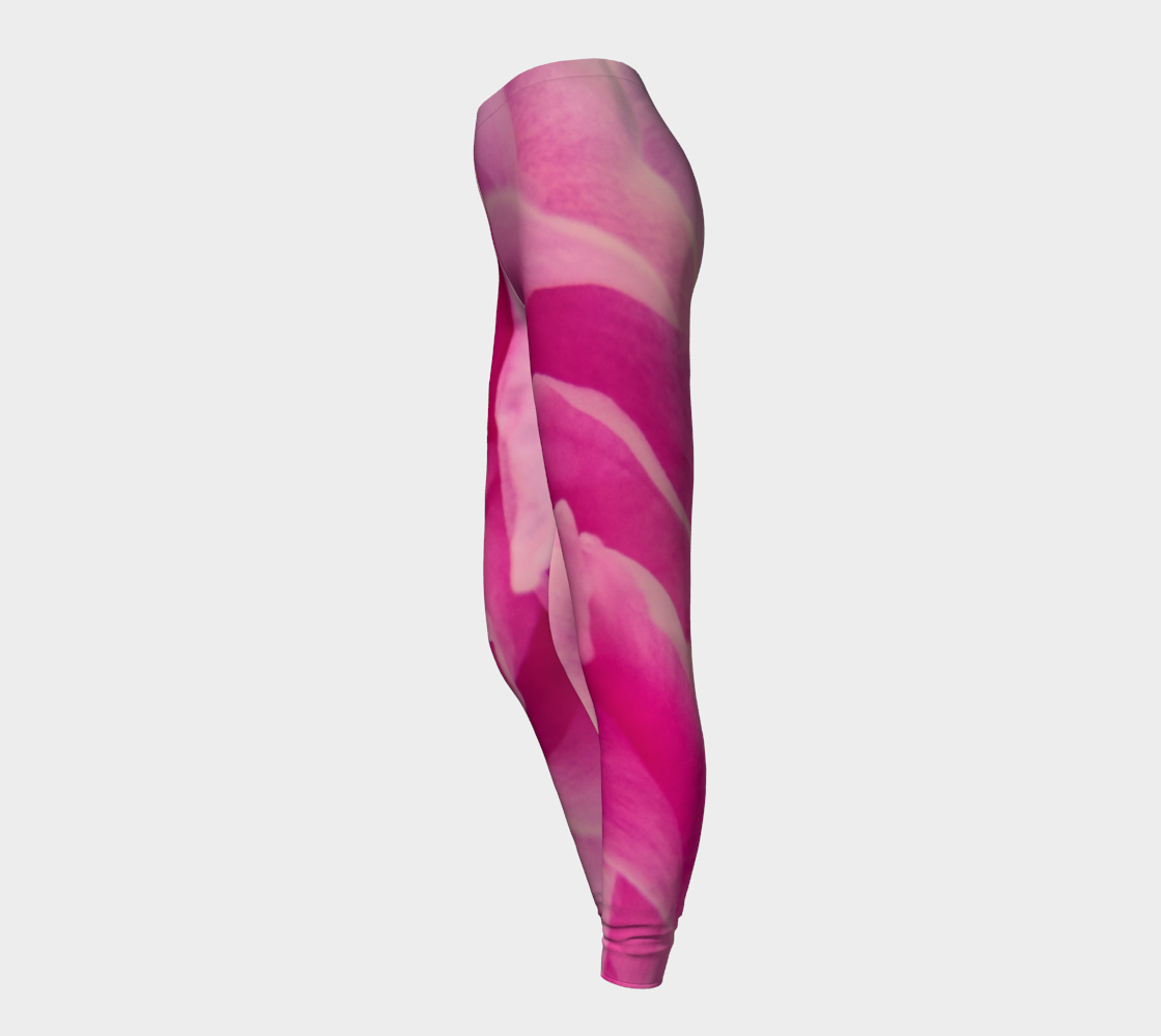 Pink Petal Leggings Side