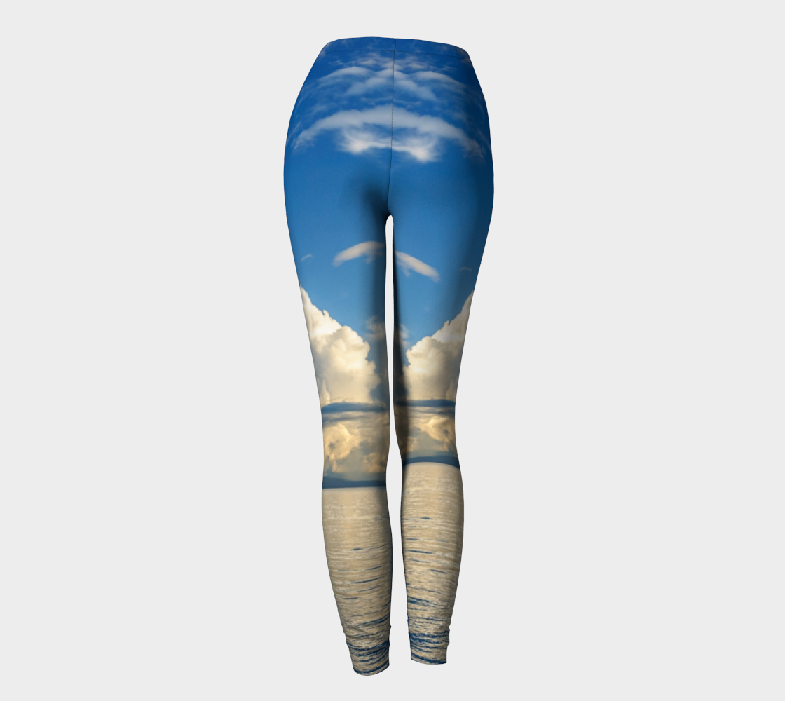 Qualicum Beach Leggings Back