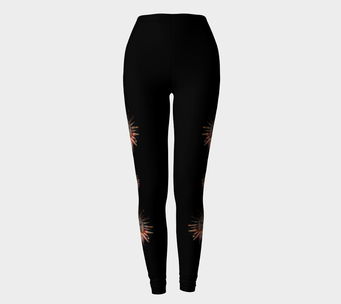 Sun Mask Medallion Leggings by Roxy Hurtubise full front
