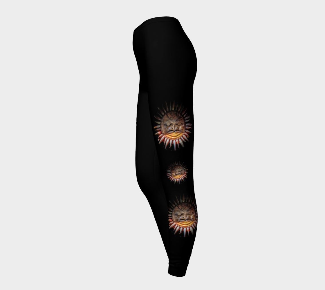 Sun Mask Medallion Leggings by Roxy Hurtubise side