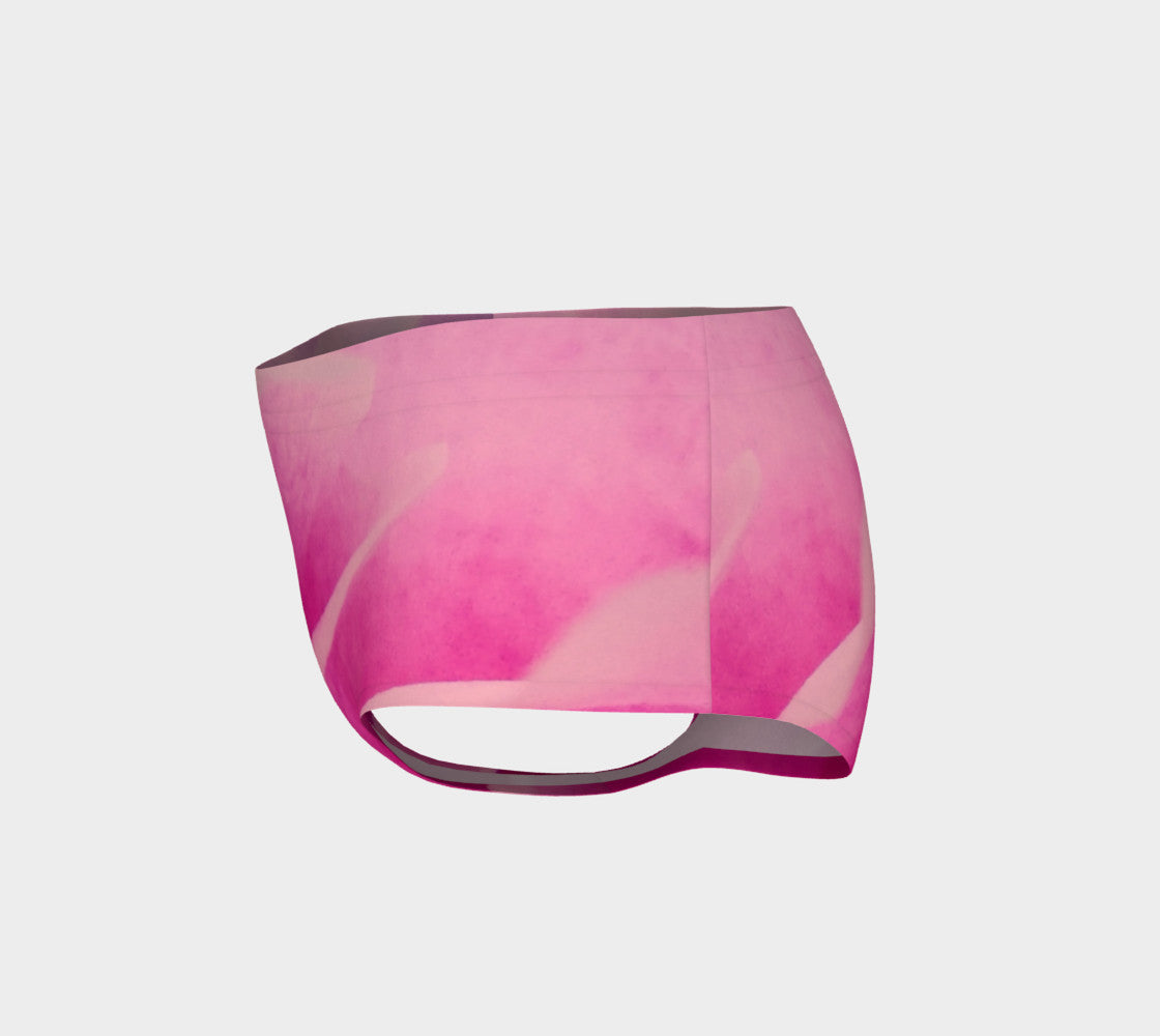 Rose Petal Kiss Mini Shorts by Roxy Hurtubise vanislegoddess.com leftside
