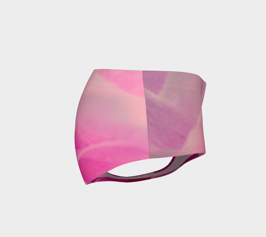 Rose Petal Kiss Mini Shorts by Roxy Hurtubise vanislegoddess.com rightside