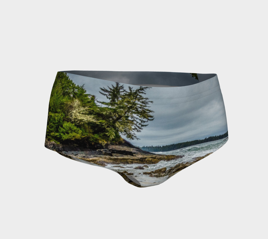 McKenzie Beach Tofino Mini Shorts by Roxy Hurtubise vanislegoddess.com front