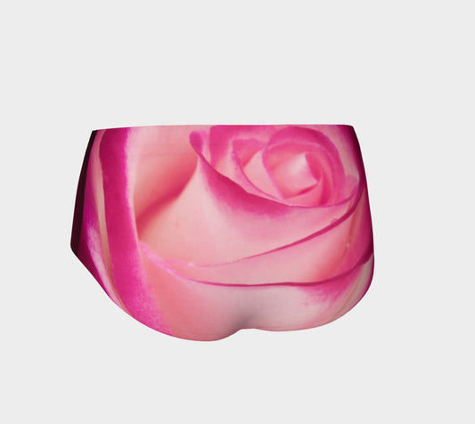 Illuminated Rose Mini Shorts by Roxy Hurtubise vanislegoddess.com back