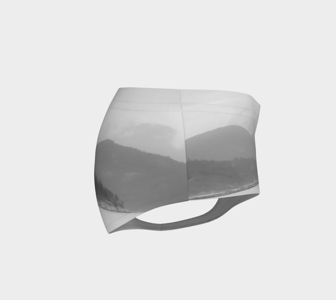 Pacific Mist Mini Shorts by Roxy Hurtubise vanislegoddess.com rightside