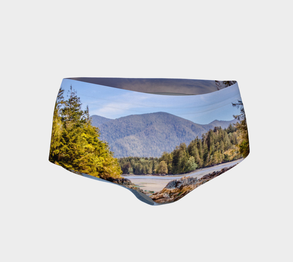 Tofino Inlet Mini Shorts by Roxy Hurtubise vanislegoddess.com front