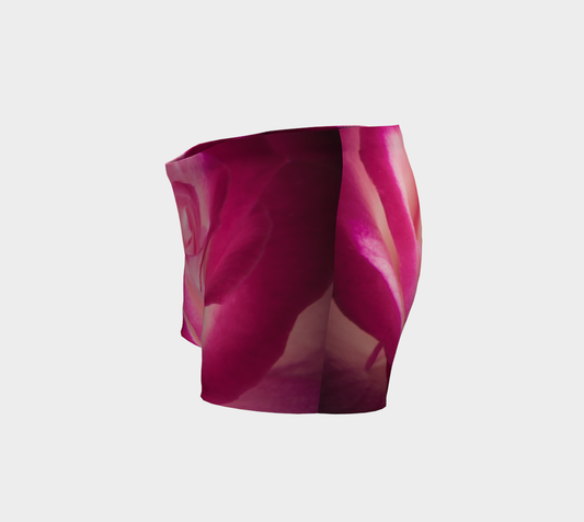 Illuminated Rose Shorts Side View