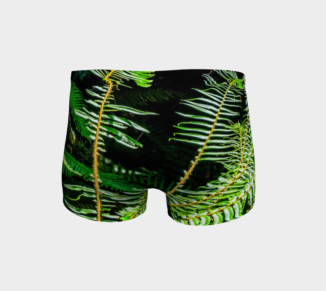 Rainforest Ferns Shorts Back