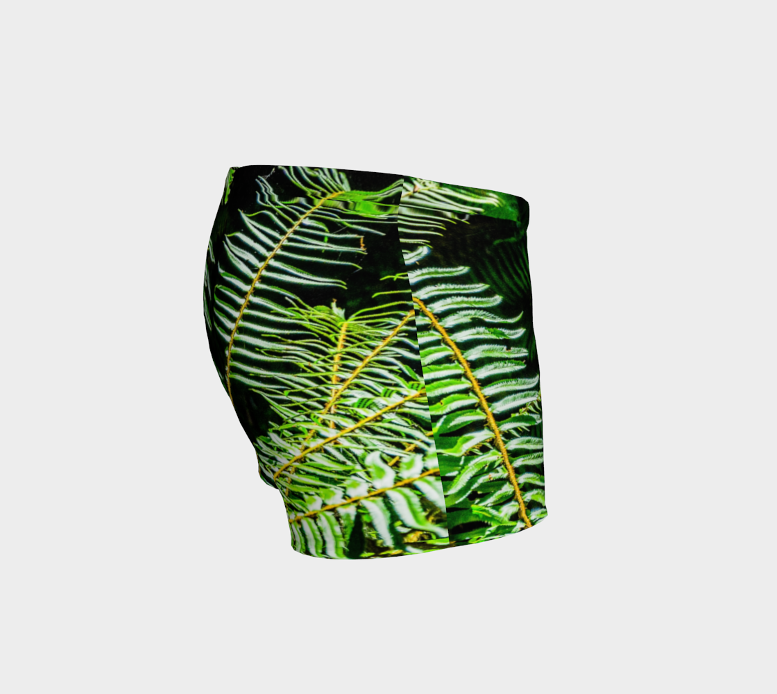 Rainforest Ferns Shorts Rightside
