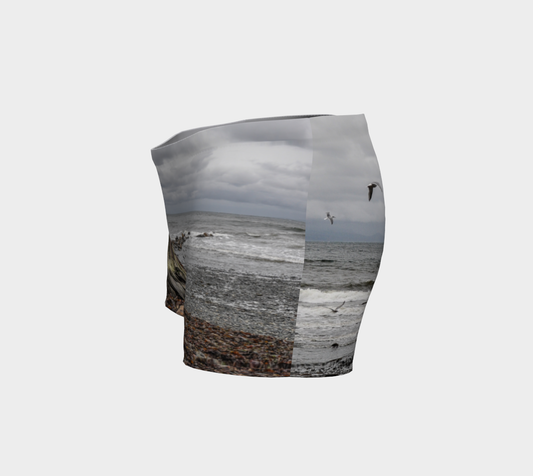 Gray Day Qualicum Beach Shorts Leftside