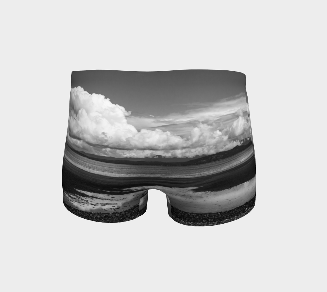 Magnificently Cloudy Shorts Back