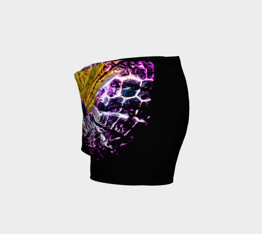 Spotlight Sand Dollar Shorts by Roxy Hurtubise VanIsleGoddess.Com wear as bathing suit bottoms, under dresses, beach volleyball, activewear fashion beach summer fun clothes.