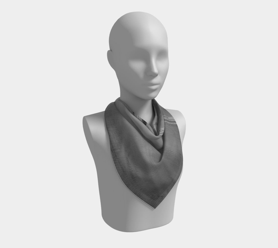 26 inch Square Scarf Worn around the neck by vanislegoddess.com