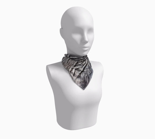 Sand Maiden 16 inch Square Scarf Worn around the neck by vanislegoddess.com