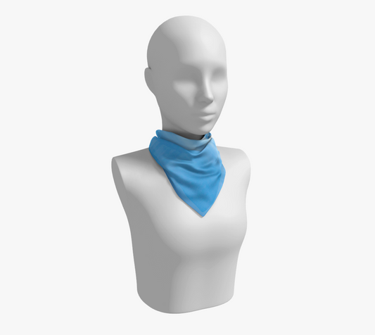 16 inch Square Scarf Worn around the neck by vanislegoddess.com