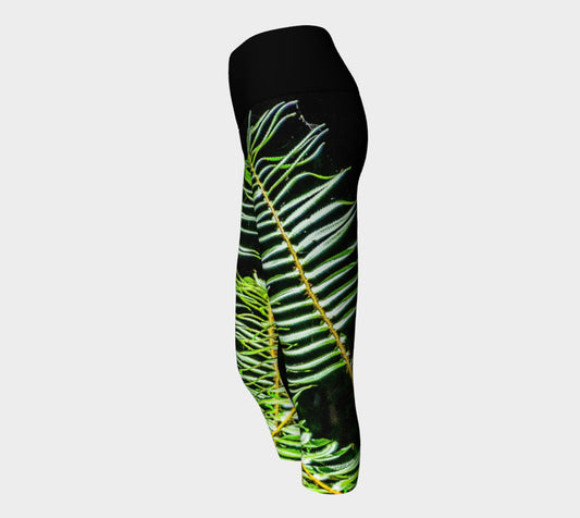 Rainforest Yoga Capris by Roxy Hurtubise VanIsleGoddess.Com Side