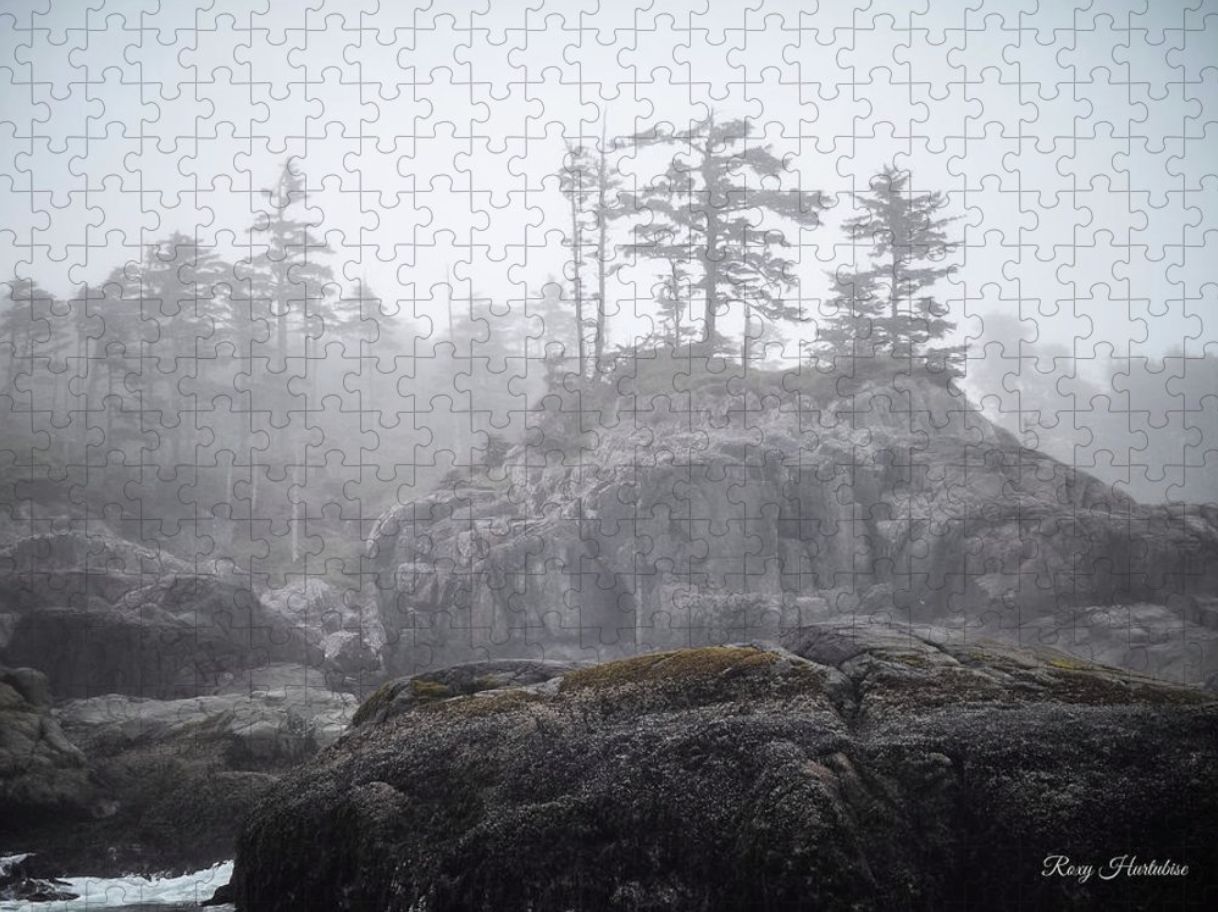 West Coast Landscape Ocean Fog III Puzzle