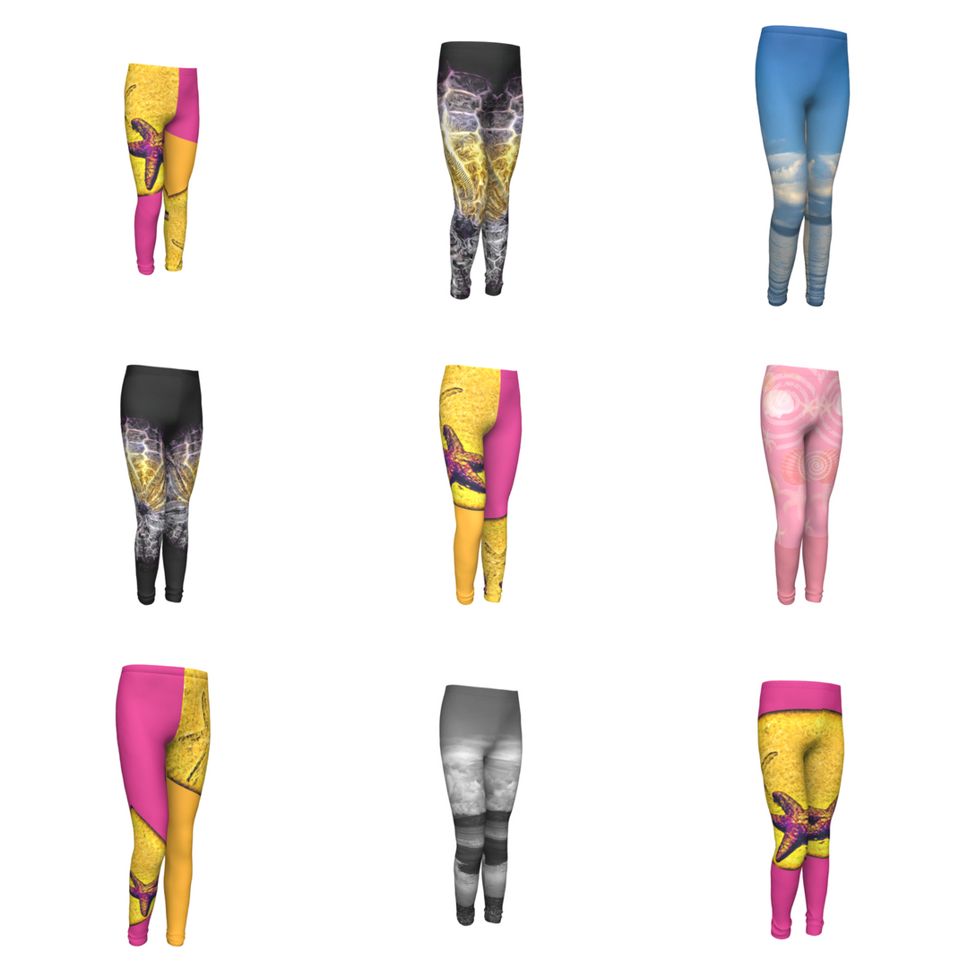 New! Youth Leggings for Ages 4 - 12