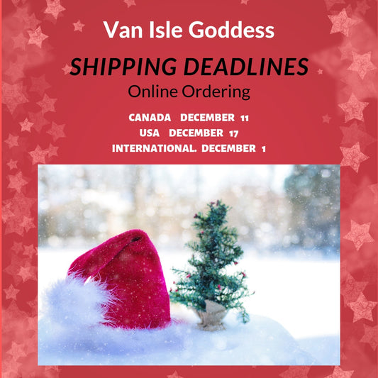 Holiday Shipping Dates 2018
