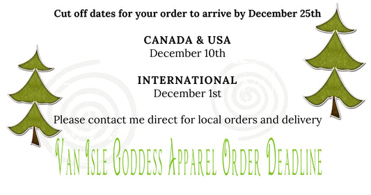 Last Date to Order Apparel for Christmas Delivery