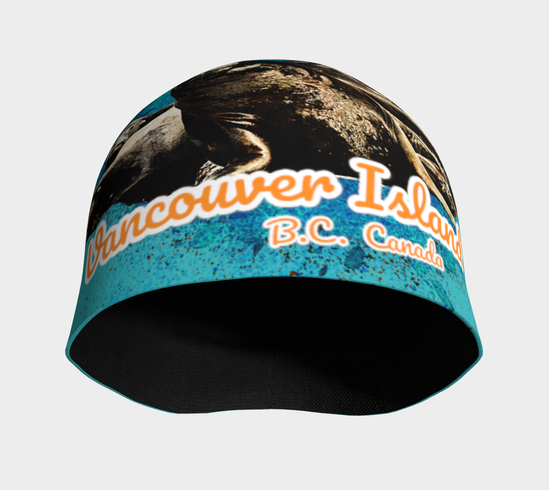 What's Up Sea Lions Vancouver Island BC Canada Beanie