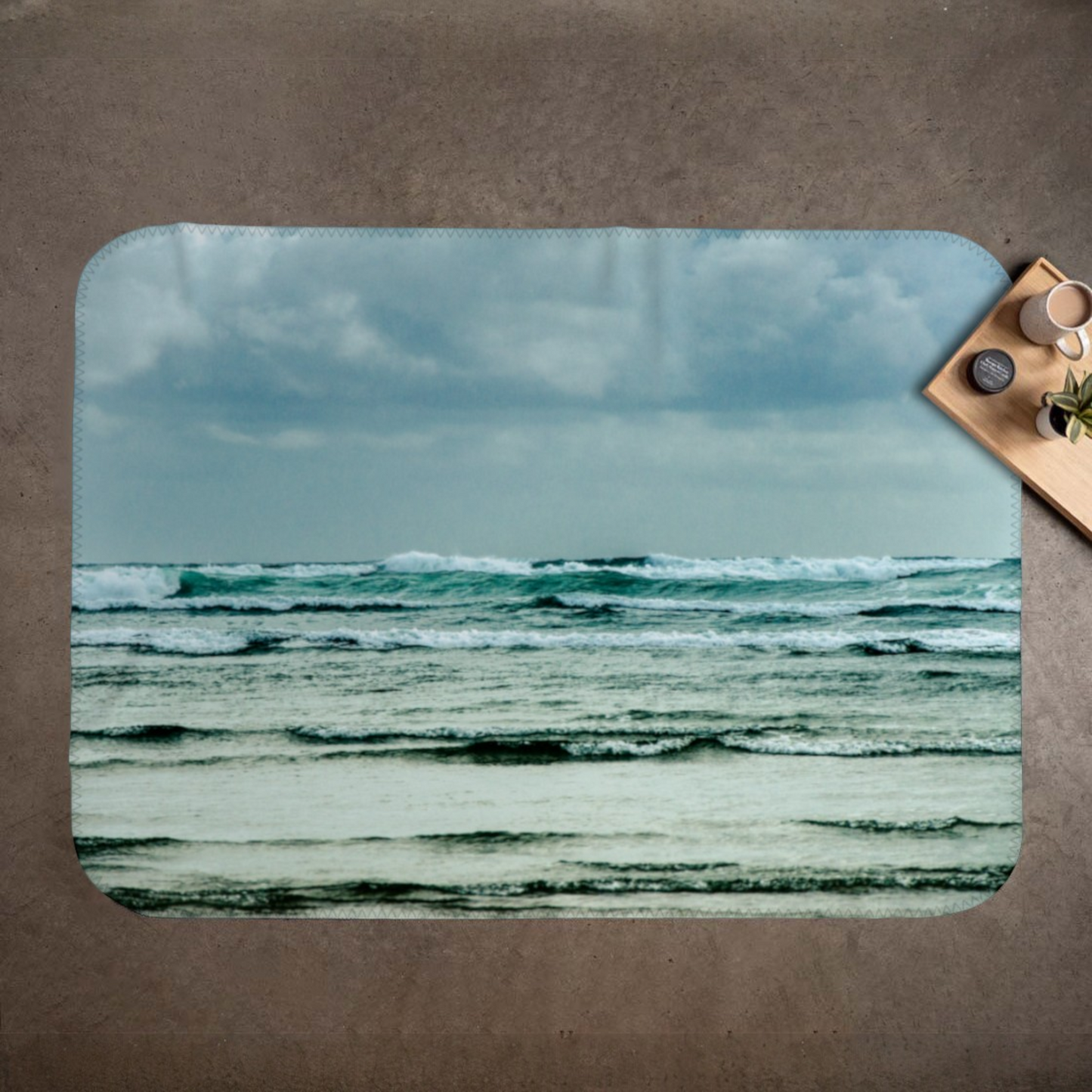 Ocean Calling Long Beach Tofino Coastal Blanket