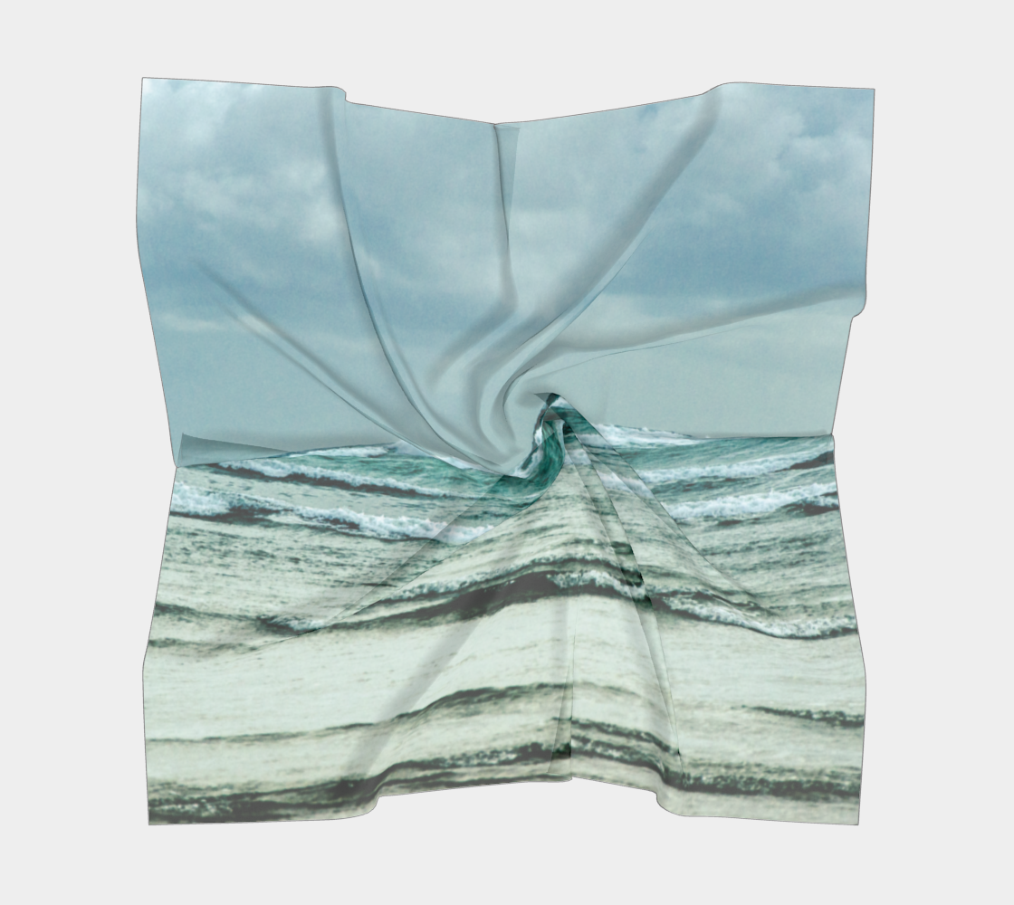 Ocean Calling Long Beach Tofino Square Scarf