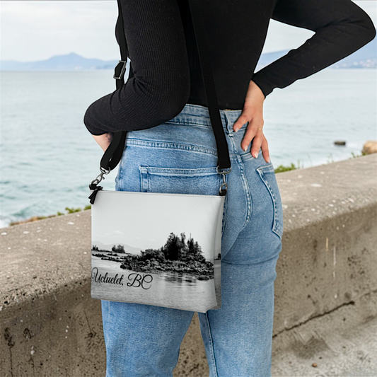 Broken Islands Ucluelet Vegan Leather Crossbody Purse