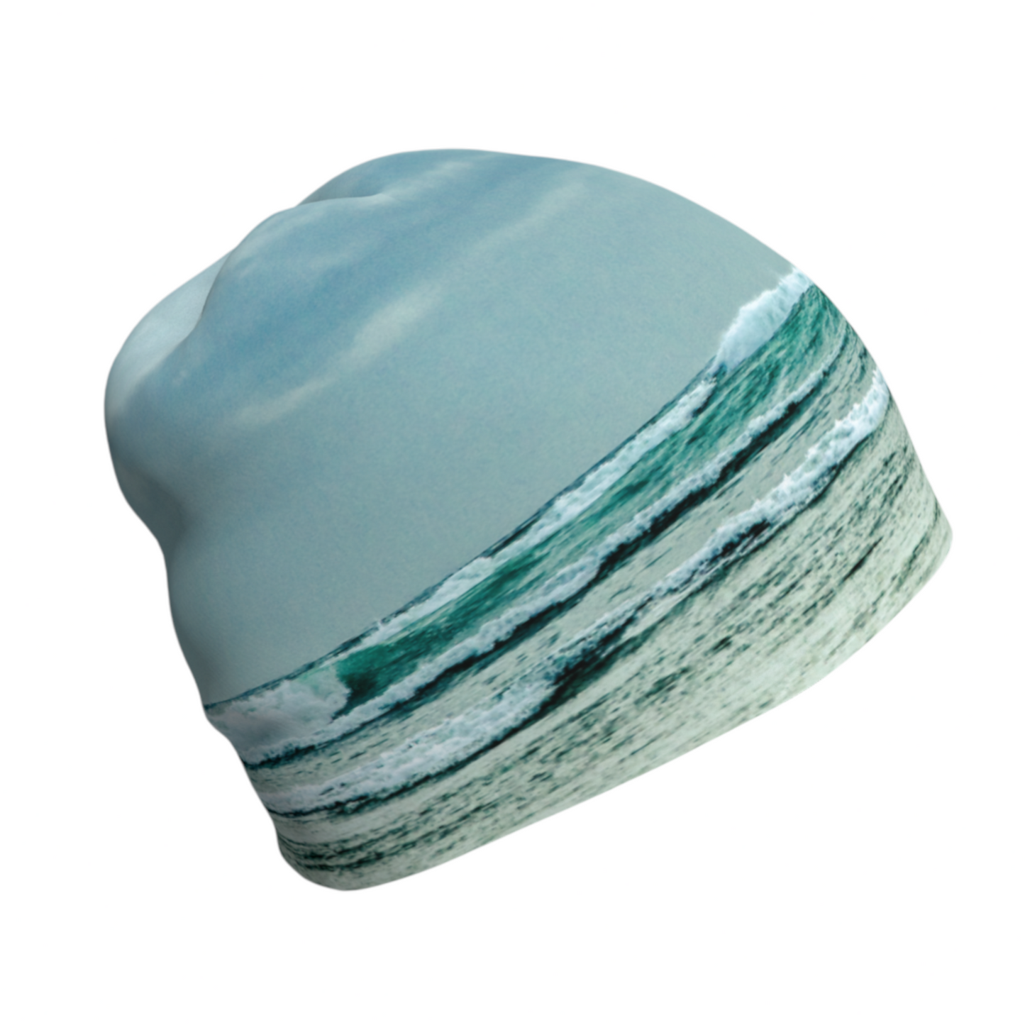 Right side of Ocean Calling Long Beach Tofino Beanie