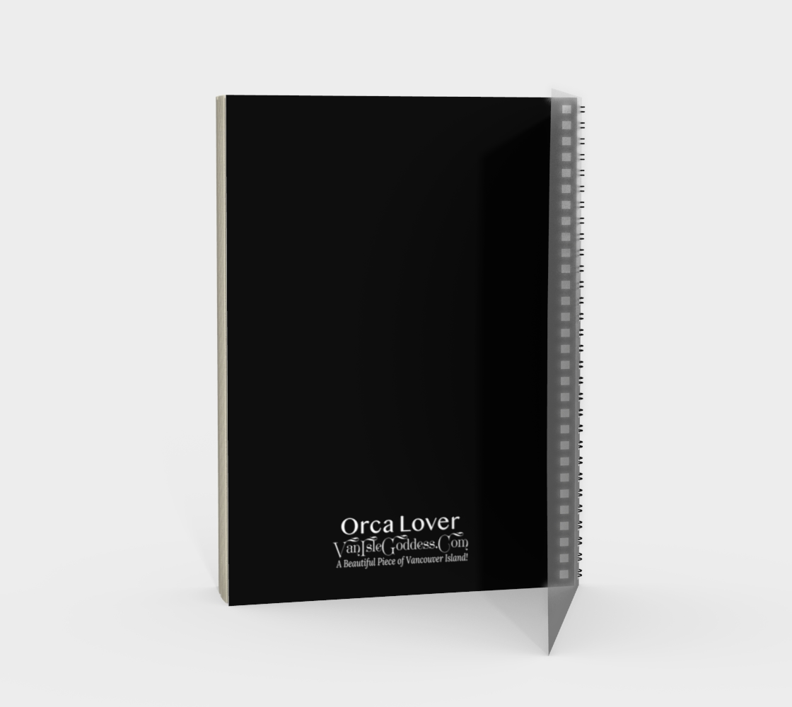 Back cover spiral notebook.