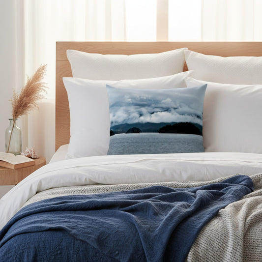 Alberni Inlet 26"x20" Throw Pillow Cover