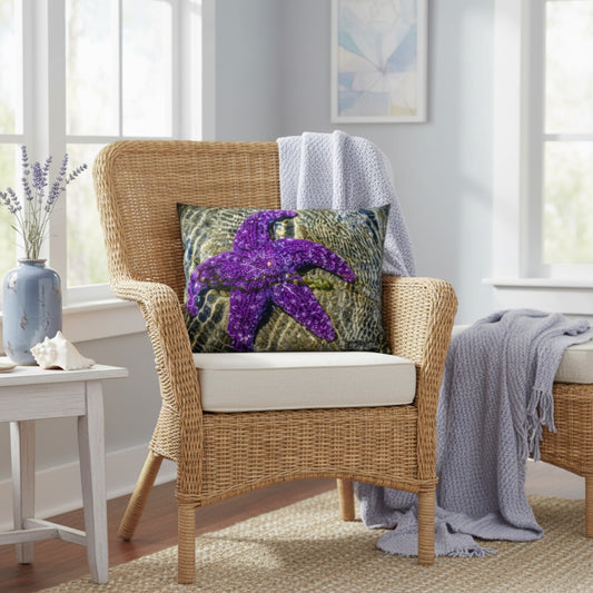 Amazing Starfish 26" x 20" Throw Pillow Cover