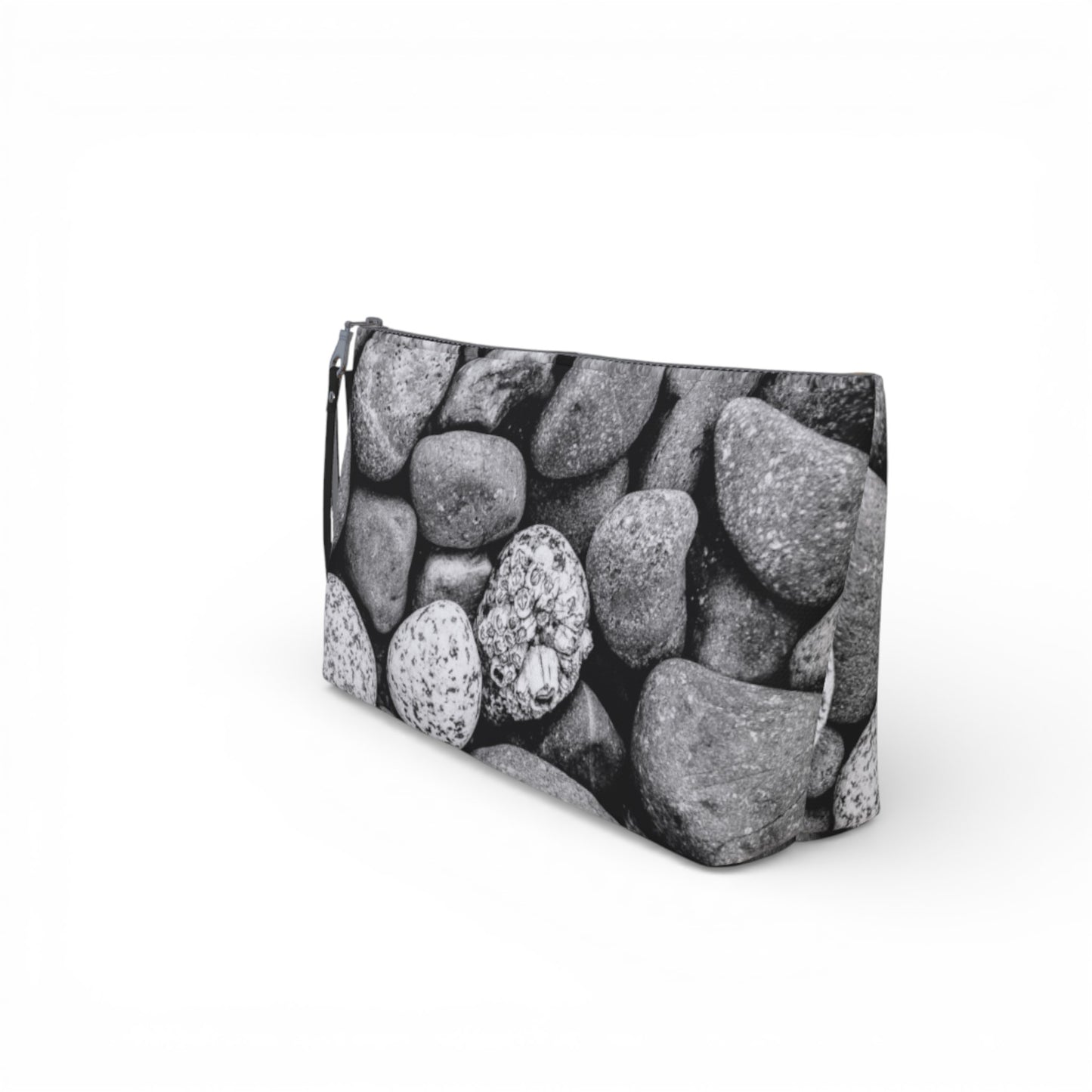 Beach Rocks Makeup Travel Bag: Coastal-Inspired Cosmetic Case