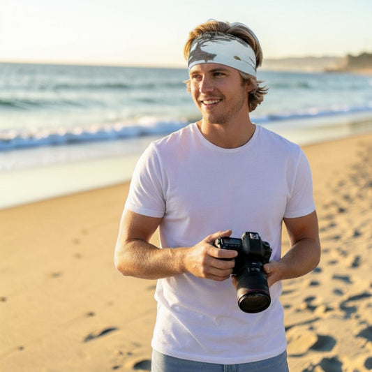 Bear Reflection Headband Neck Gaiter