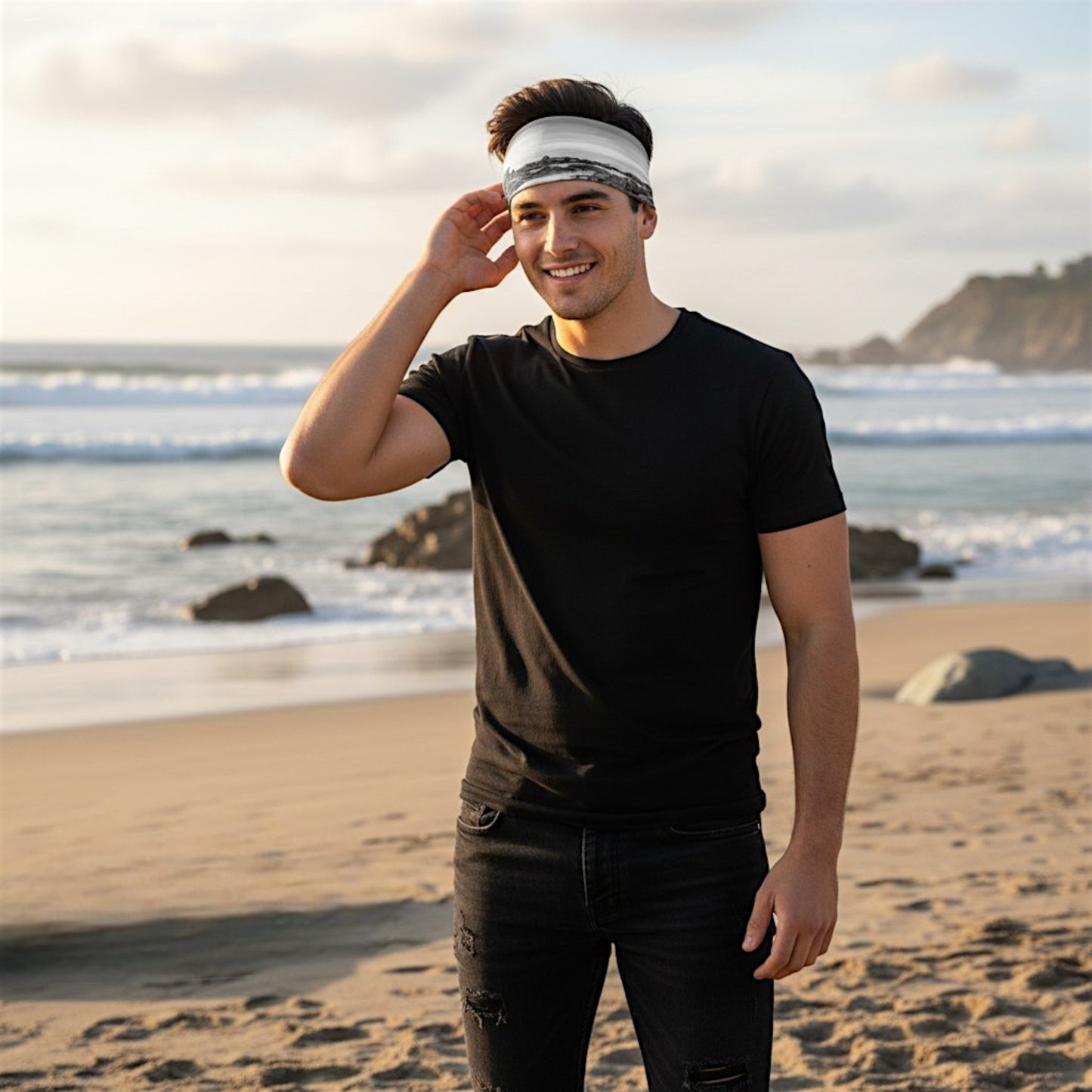 Big Beach Ucluelet Headband Neck Gaiter