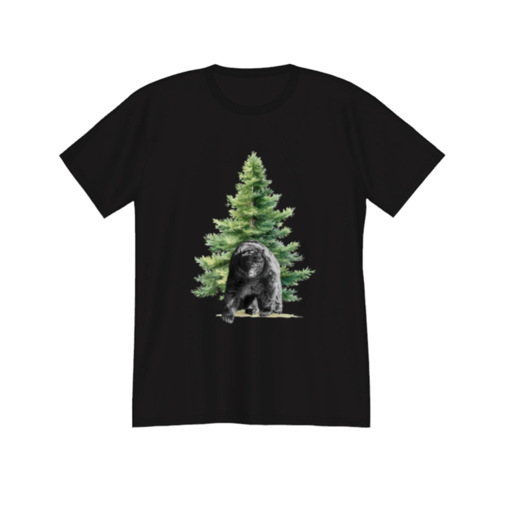 Observant Bear Premium Unisex t-shirt.  by van isle goddess dot coom