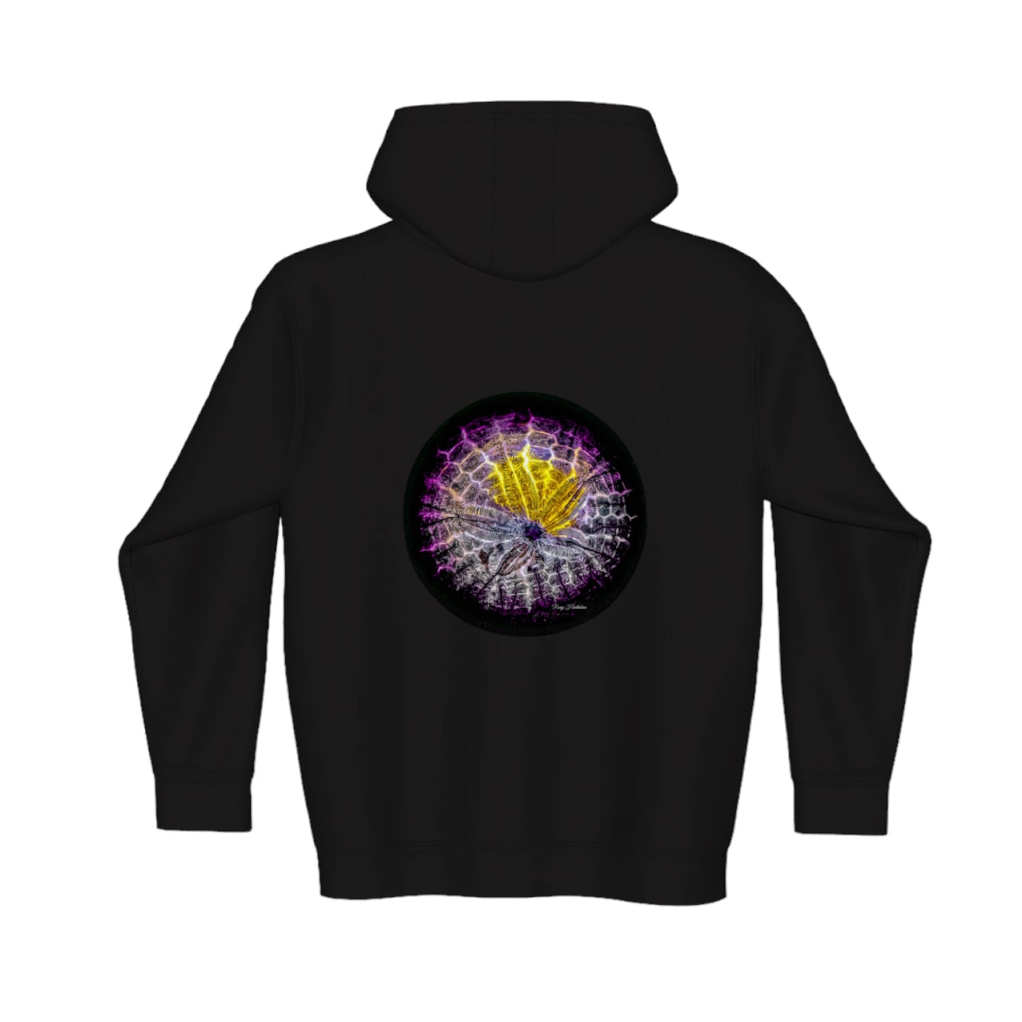 Spotlight Sand Dollar Premium Zipper Hoodie back