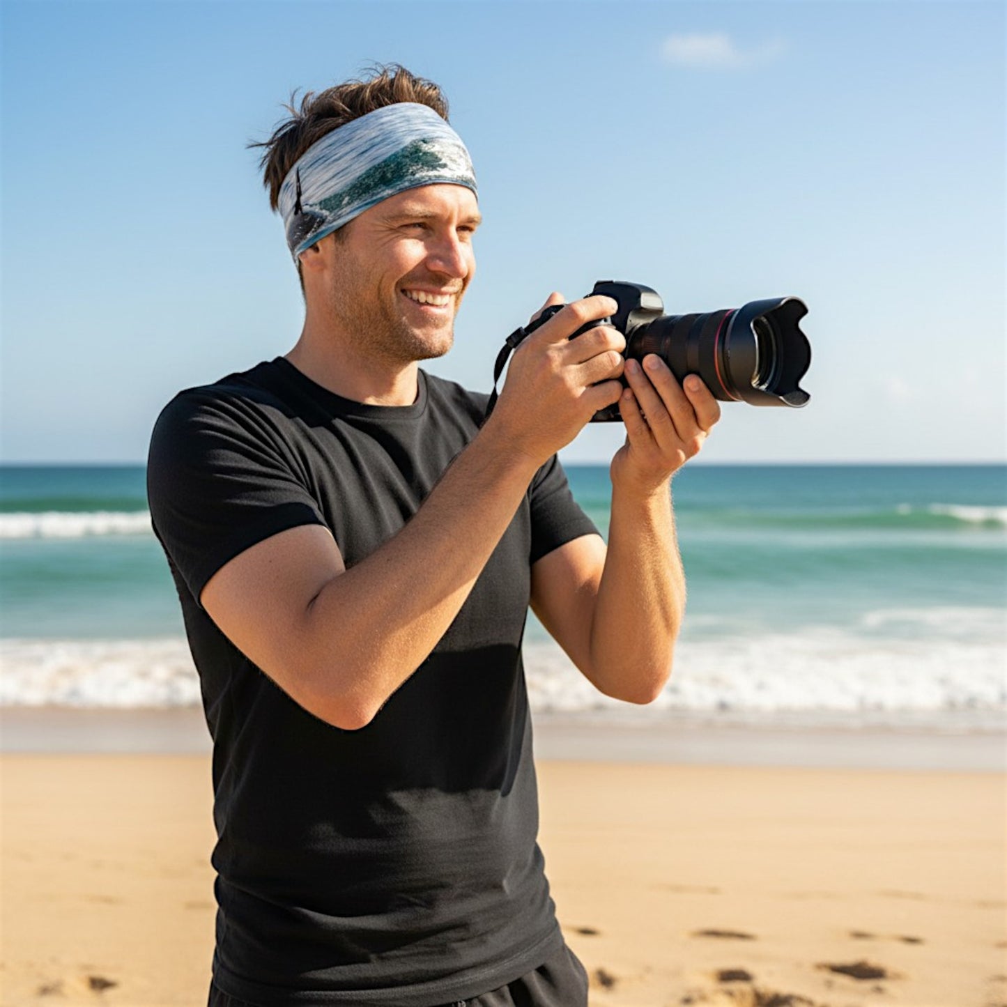 Orca By My Side Headband Neck Gaiter