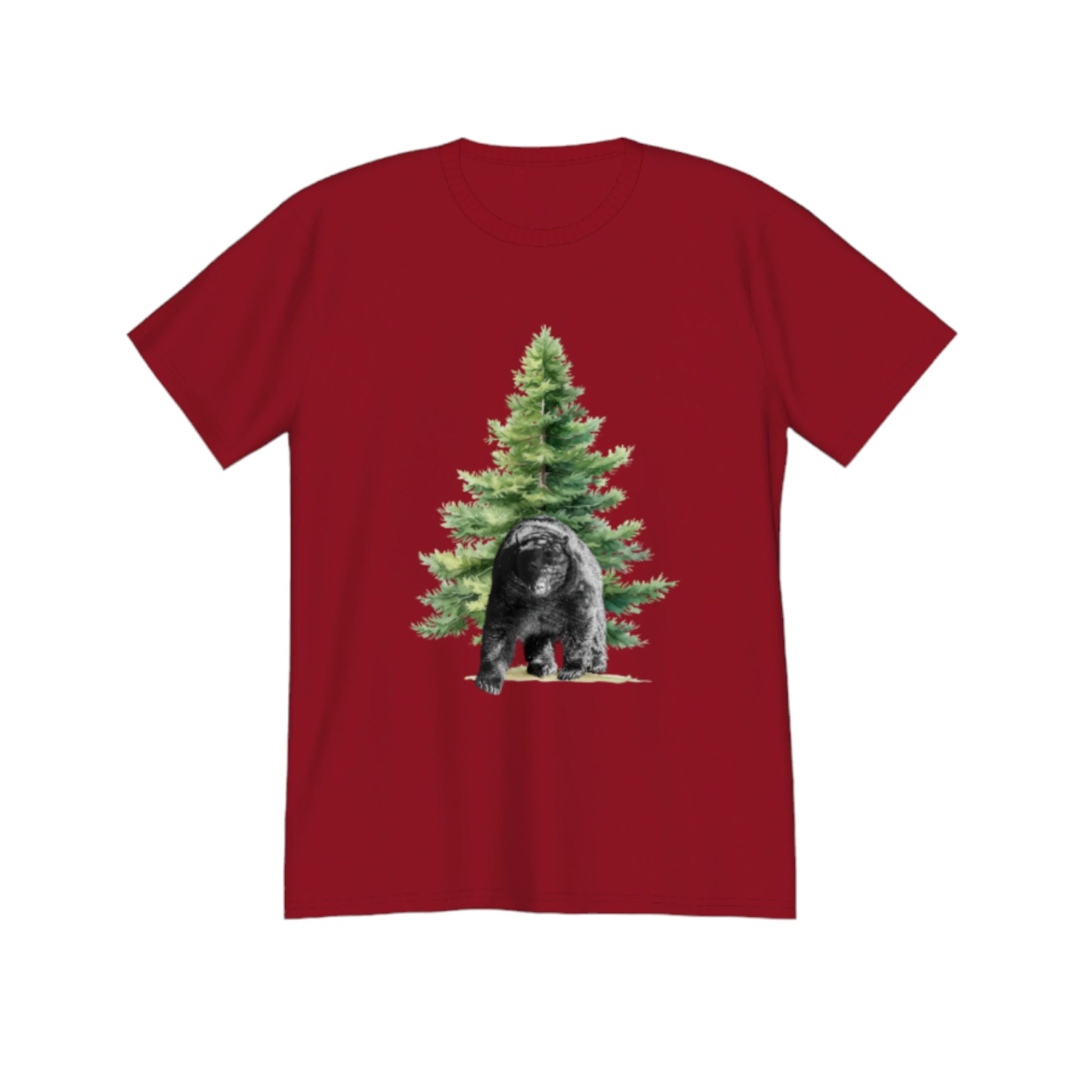 Observant Bear Premium Unisex t-shirt.  by van isle goddess dot coom