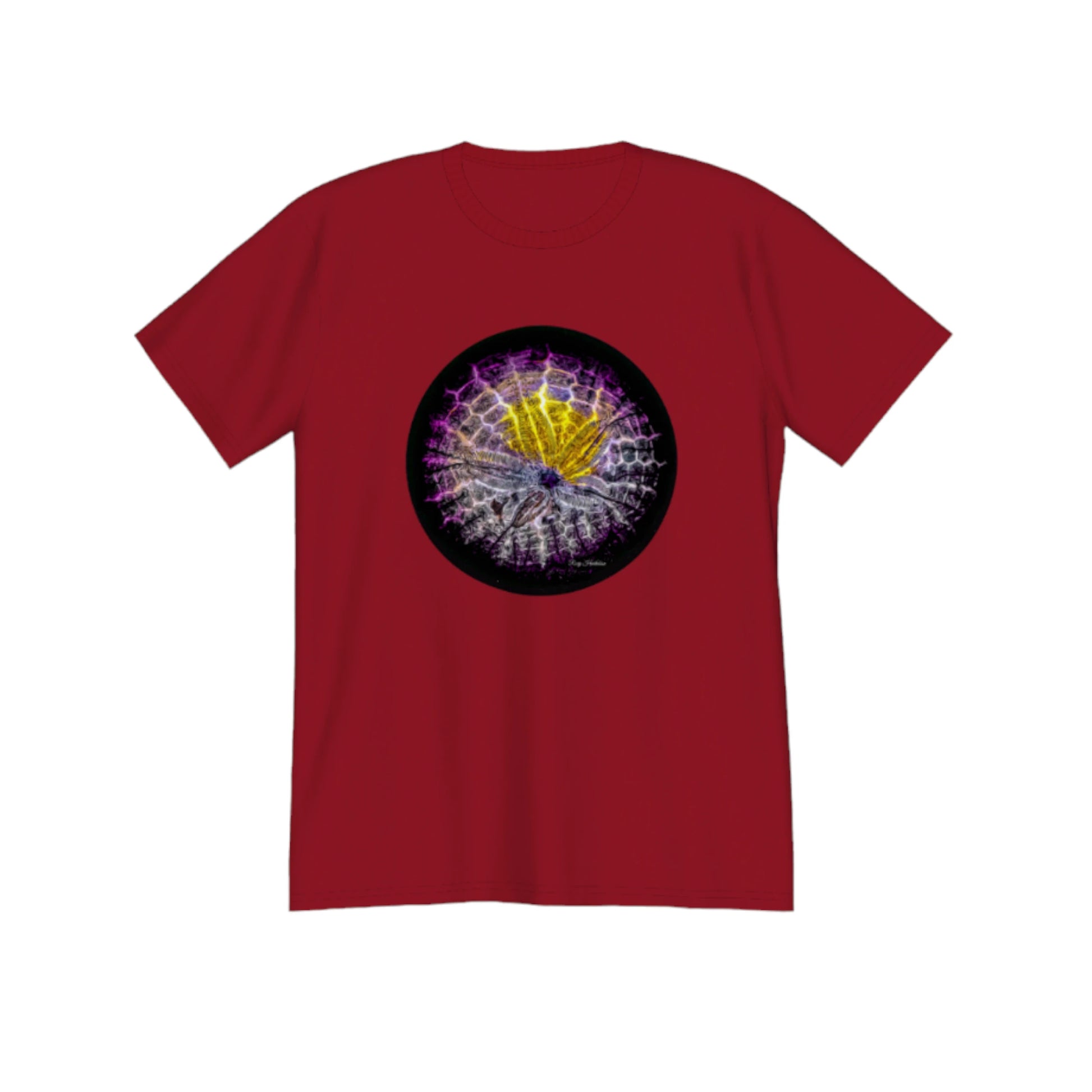 Sand Dollar Premium Unisex t-shirt .  the image is of a sand dollar.