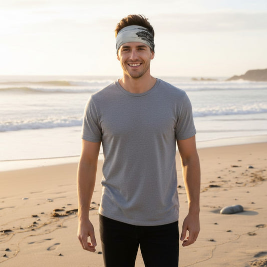Cox Bay Afternoon Tofino Headband Neck Gaiter