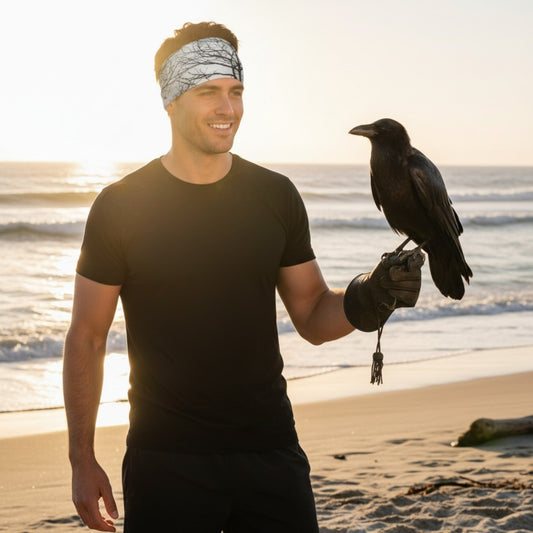 Crows Headband Neck Gaiter