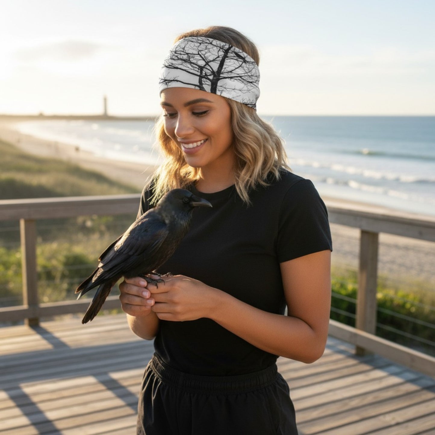 Crows Headband Neck Gaiter